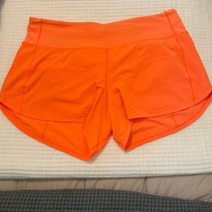 Lululemon Speed Up Mid Rise Lined 4” Short